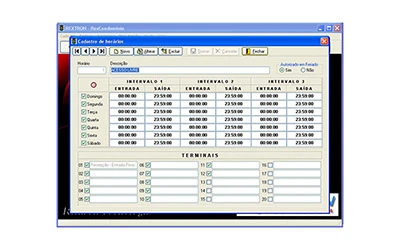 Softwares para catracas com leitor de proximidade